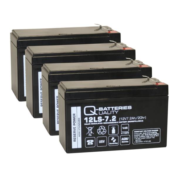 Ersatzakku für APC Smart-UPS 1000/ C 1500 RBC132 / Markenakku mit VdS