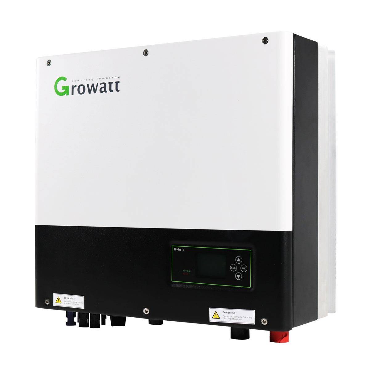 Growatt 3,22kWp Glas Glas PV-Anlage ohne Speicher mit SPH3000TL BL-UP-1