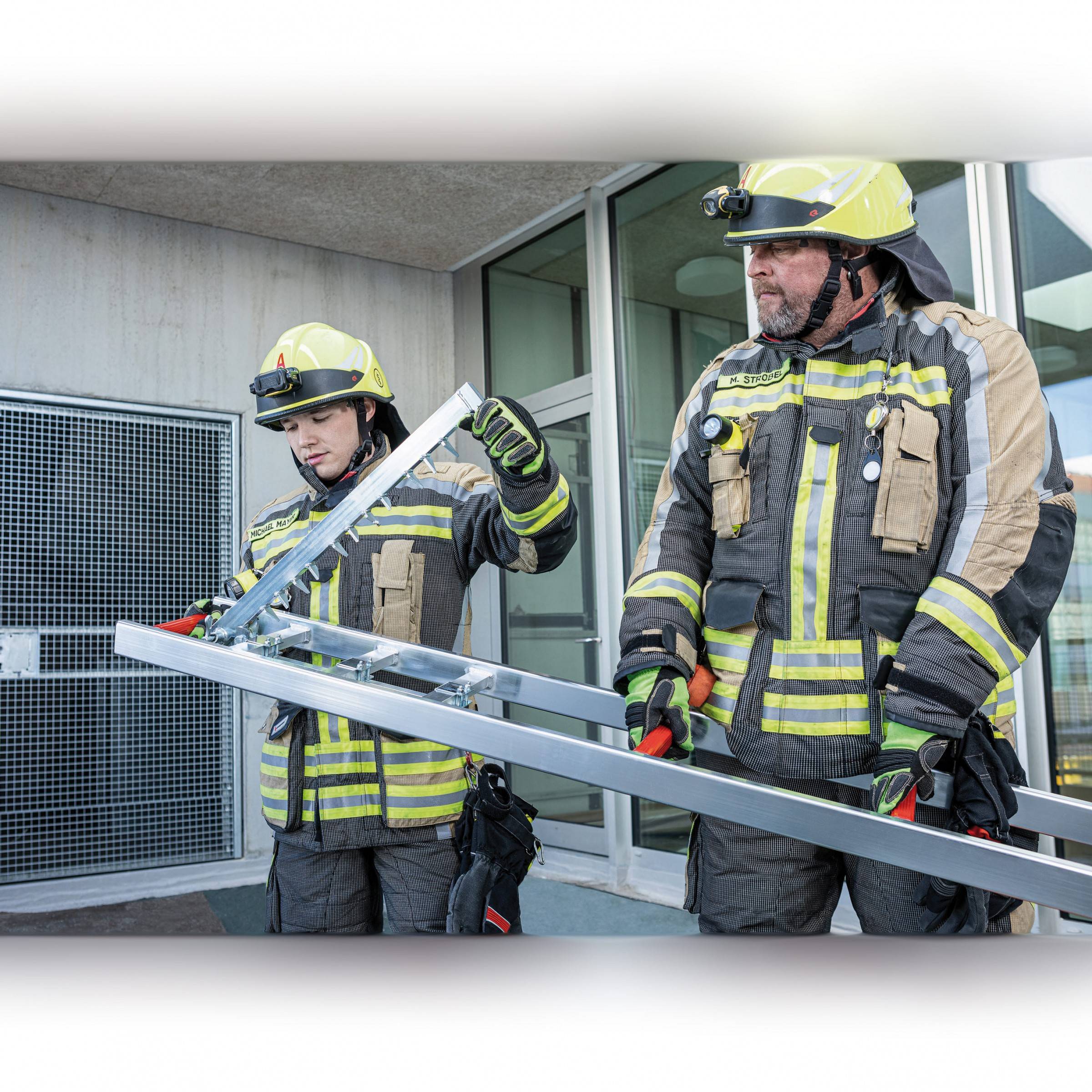 MUNK Rettungstechnik Hakenleiter aus Aluminium-3