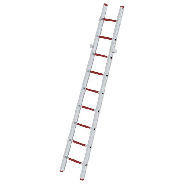 Steckleiter-Unterteil aus Aluminium, 9 Sprossen, Leiterteil A