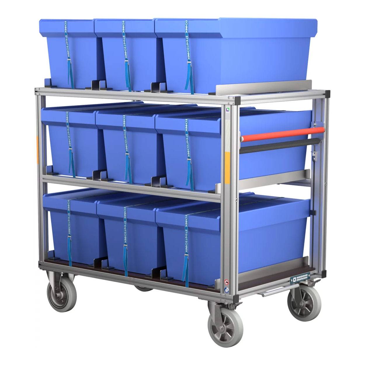 MUNK Rettungstechnik Rollcontainer 1340x800mm Atemschutzgeräteboxen-0