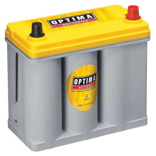 Optima Yellow Top YT R - 2.7, 12V 38Ah, AGM Zyklenfest, Spiralcell Technologie-0