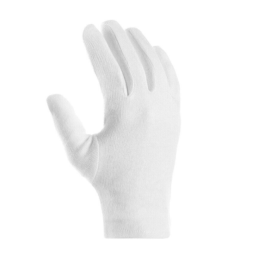 1562 texxor Baumwoll-Arbeitshandschuhe weiß mit Schichtel 12 Paar Gr 6-0