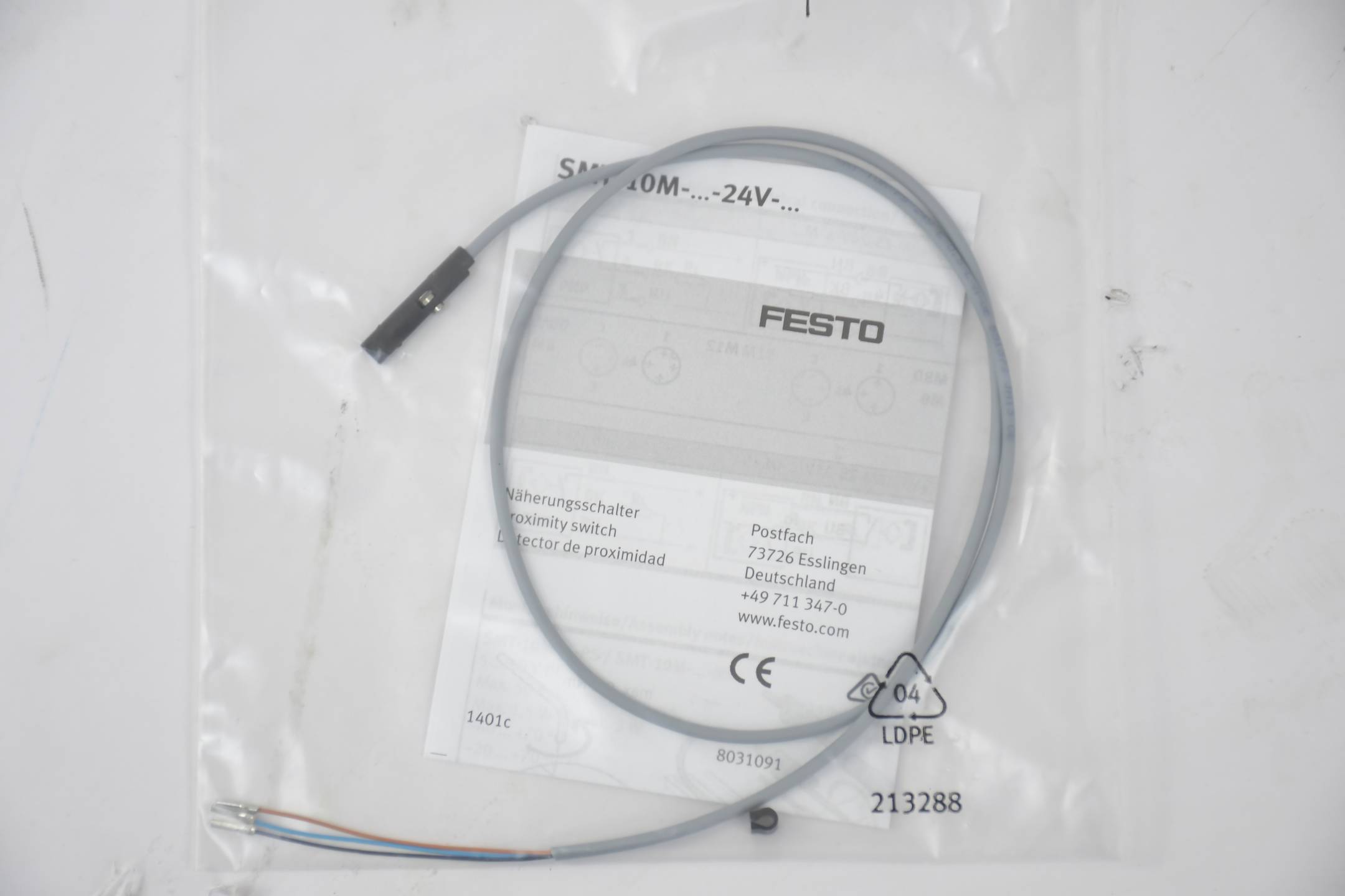 FESTO SMT-10M, Näherungsschalter, P/n: 551372-0