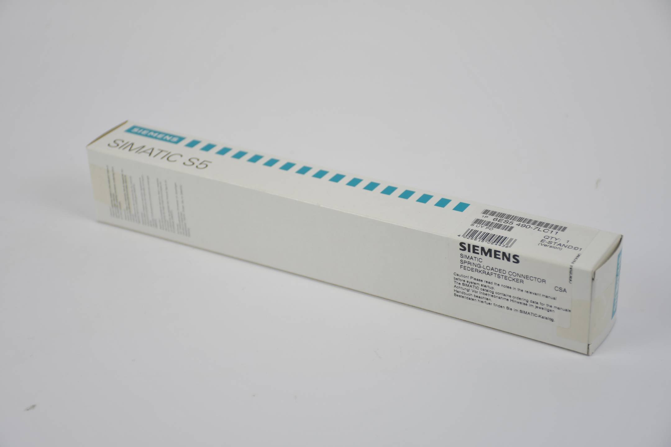 Siemens simatic S5 Frontstecker S5-115 490 6ES5 490-7LC11 ( 6ES5490-7LC11 ) E1-0