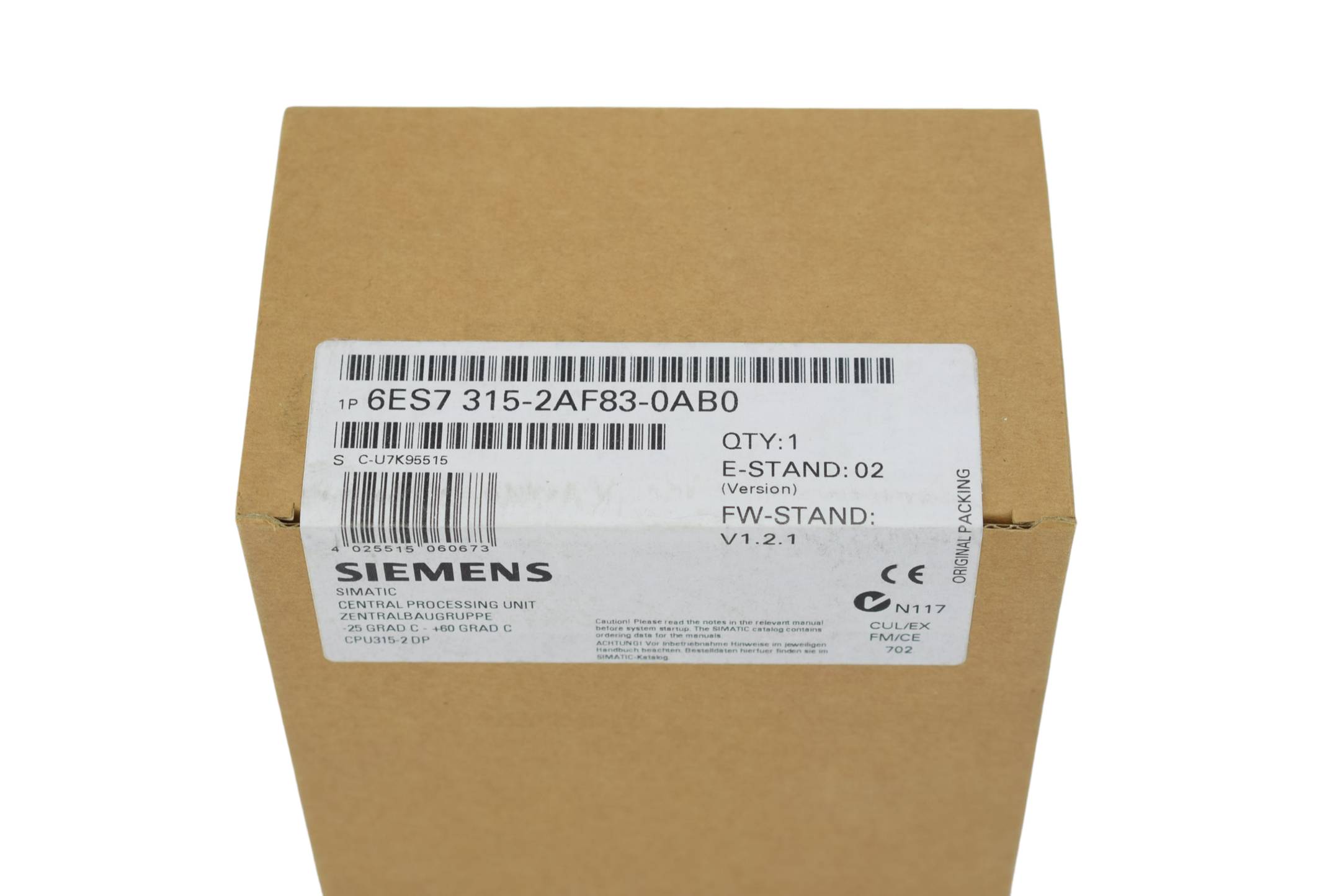 SIEMENS 6ES7 315-2AF83-0AB0 (EAN:4025515060673)-1