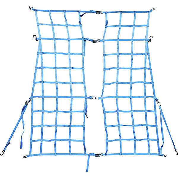 Ladungssicherungsnetz für PKW Kleintransporter Maschenweite 150 x 150 mm Breite 1650 - 1950 mm. TAKKT-0