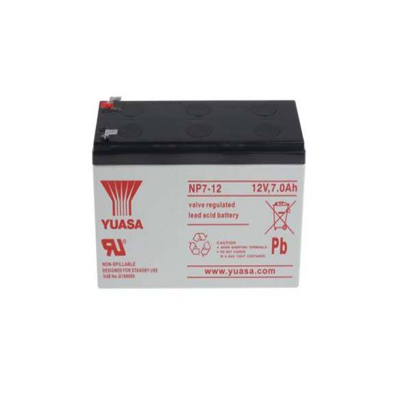 Yuasa (NP7-12) 12V 7.0Ah Bleiakku – Langlebige wiederaufladbare Energiequelle für Sicherheit und USV-1