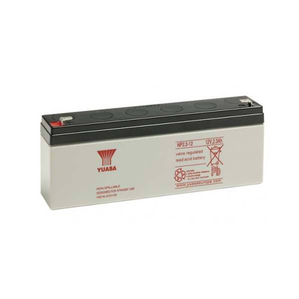 Yuasa (NP2.3-12) 12V 2.3Ah Versiegelte Batterie – Wartungsfreie Notstromversorgung für Alarmzentralen-0