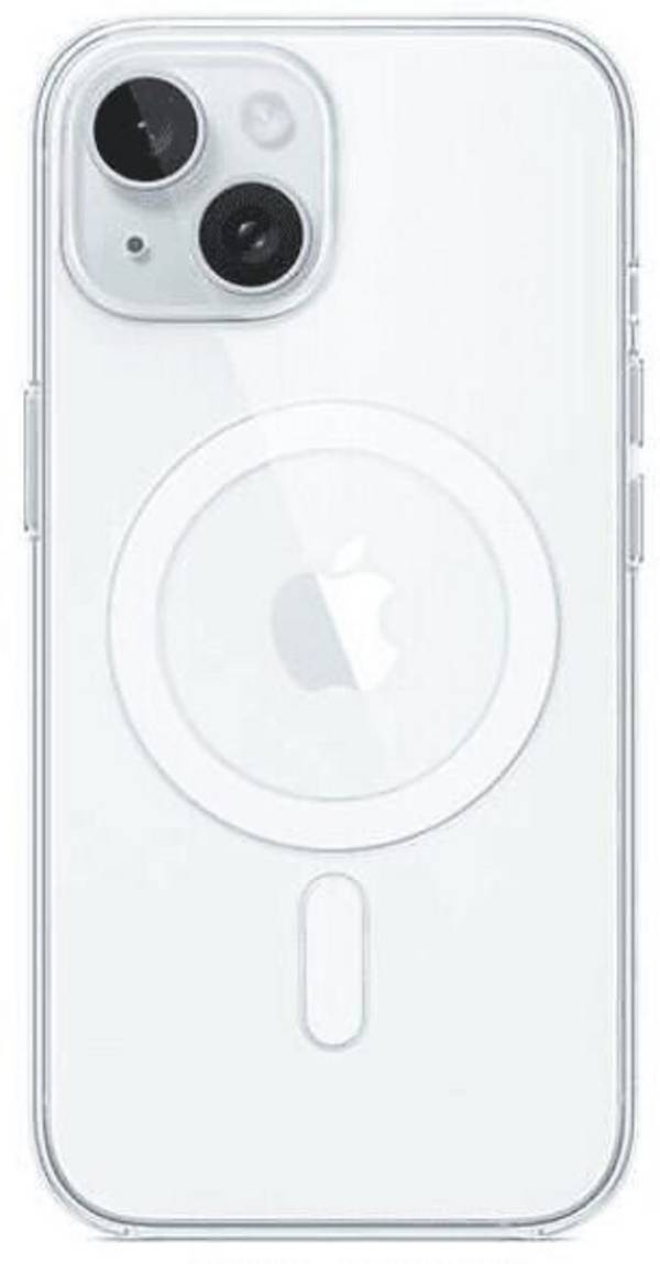 Apple Clear Case mit MagSafe für iPhone 15, transparent MXRK3ZM/A