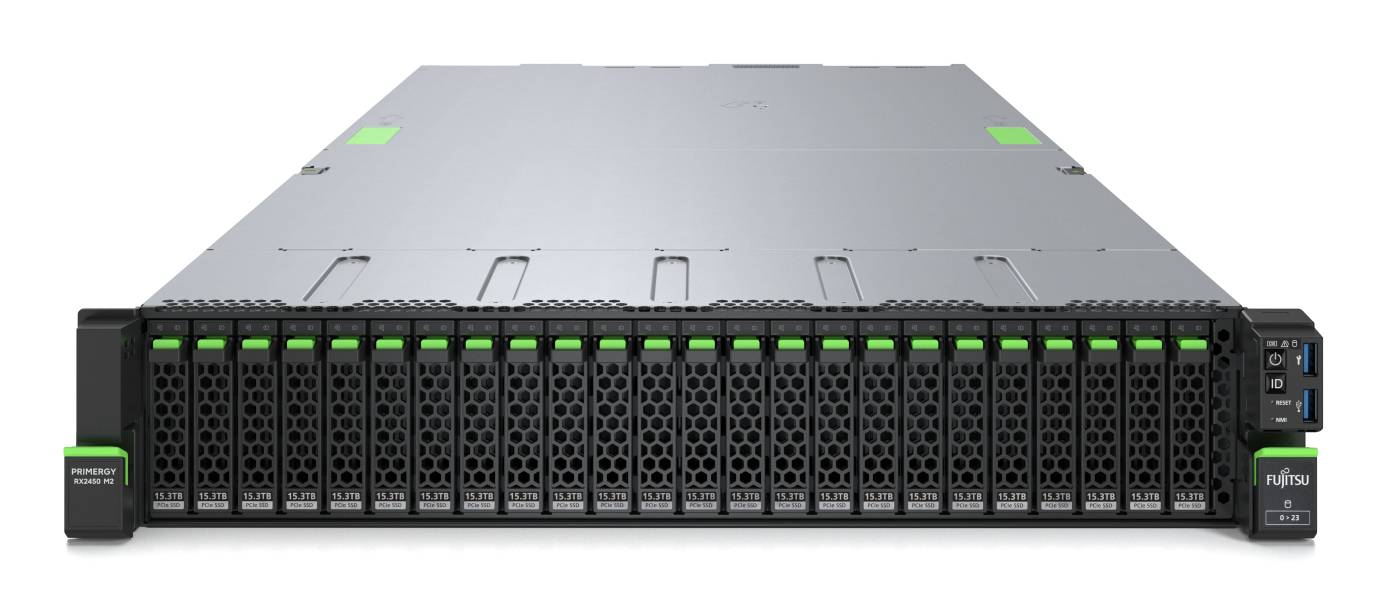 PRIMERGY RX2450 M2 - 3.25 GHz - 9354 - 32 GB - DDR5-SDRAM - 900 W - Rack 2U-0