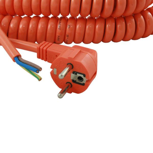 W 2810 Wendelkabel Spiralkabel 2x1mm² 5m