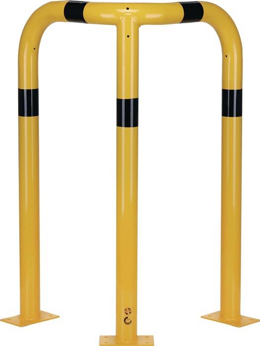 Rammschutzecke Crash Stop H1200xB600mm gelb z.Aufdübeln STA G.27,9kg DANCOP-1