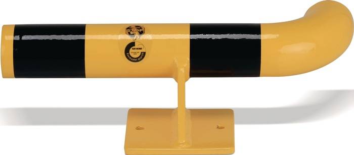 Anfahrschutz H140xL500mm schwarz/gelb STA z.Schutz 90Grad Innenecke li.DANCOP