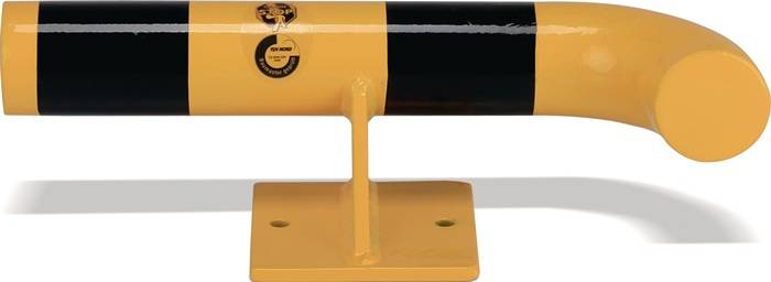 Anfahrschutz H140xL500mm schwarz/gelb STA z.Schutz einer 90Grad Außenecke re.