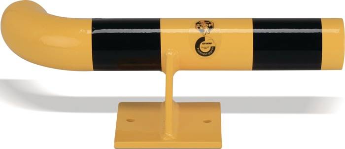 Anfahrschutz H140xL1000mm schwarz/gelb STA z.Schutz 90Grad Innenecke re.DANCOP