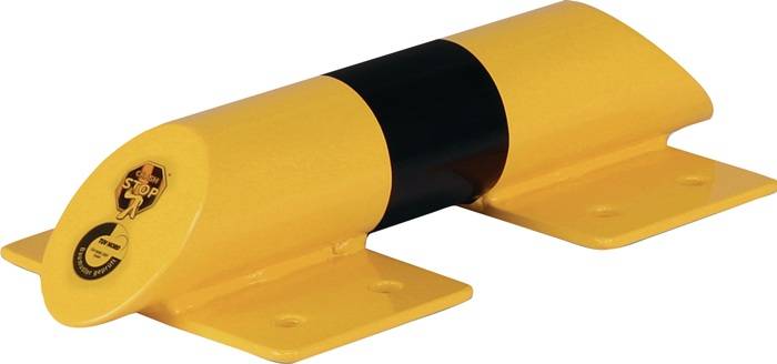 Rammschutzbalken Crash Stop H80xB400mm gelb z.Aufdübeln STA DANCOP-1