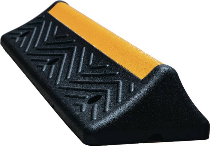 Radstopper L997xB300xH160mm Gum.schwarz z.Aufdübeln DANCOP-1