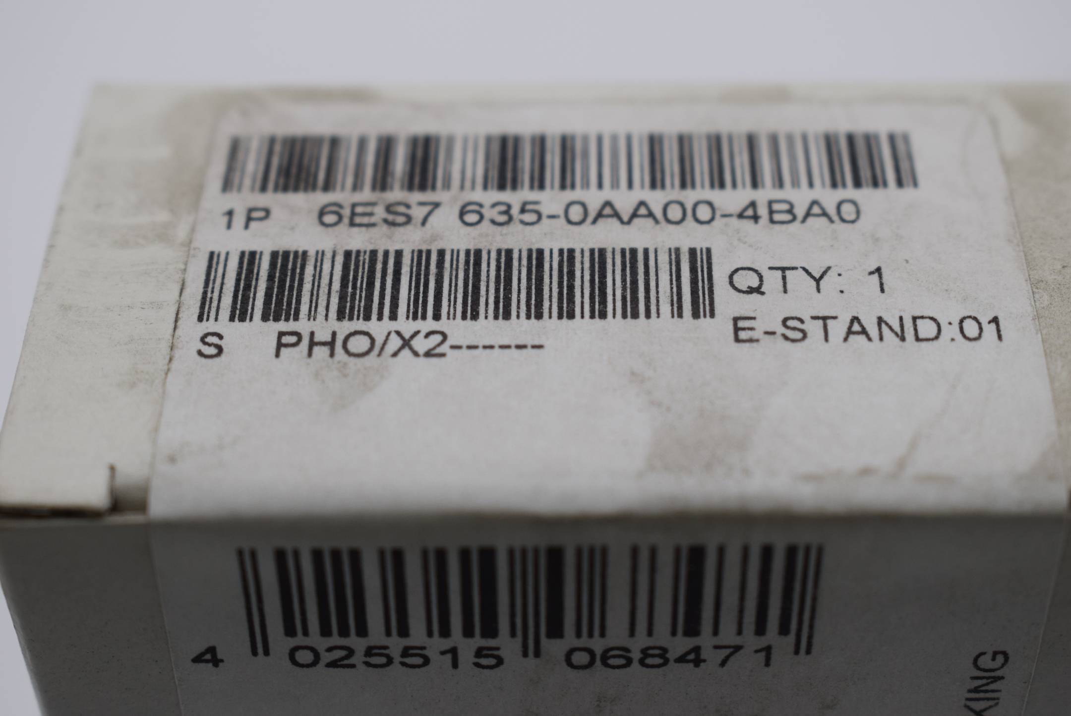 Siemens simatic Connector Set 6ES7 635-0AA00-4BA0 ( 6ES7635-0AA00-4BA0 ) E. 01-1