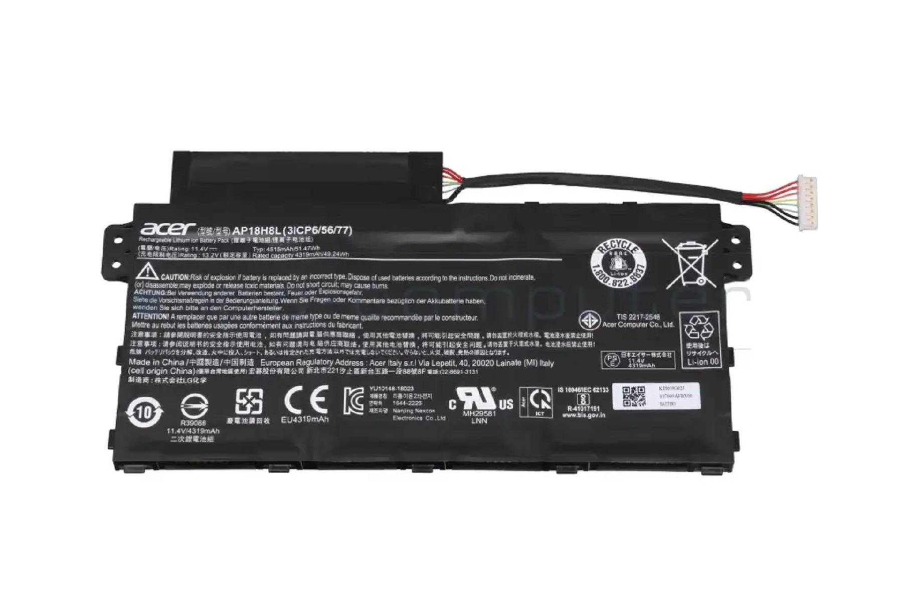 Original Akku für Acer Spin 3 (SP314-53)-0