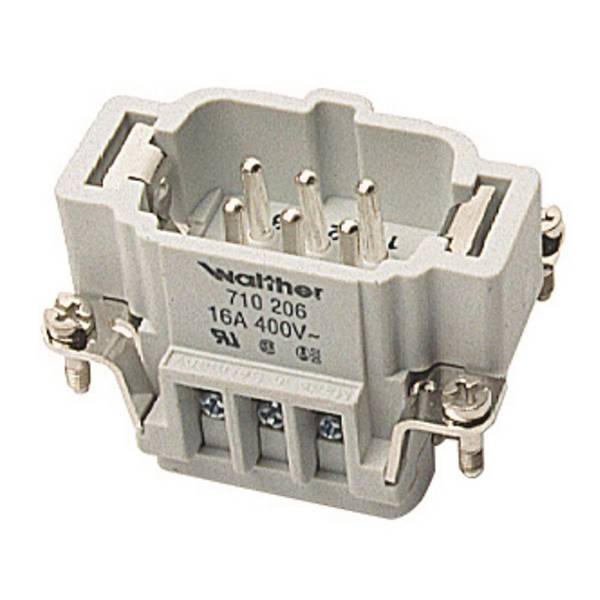 Walther Stifteinsatz B6 710206 0,5-2,5qmm, 20-14AWG Industriematerial Verbindungstechnik