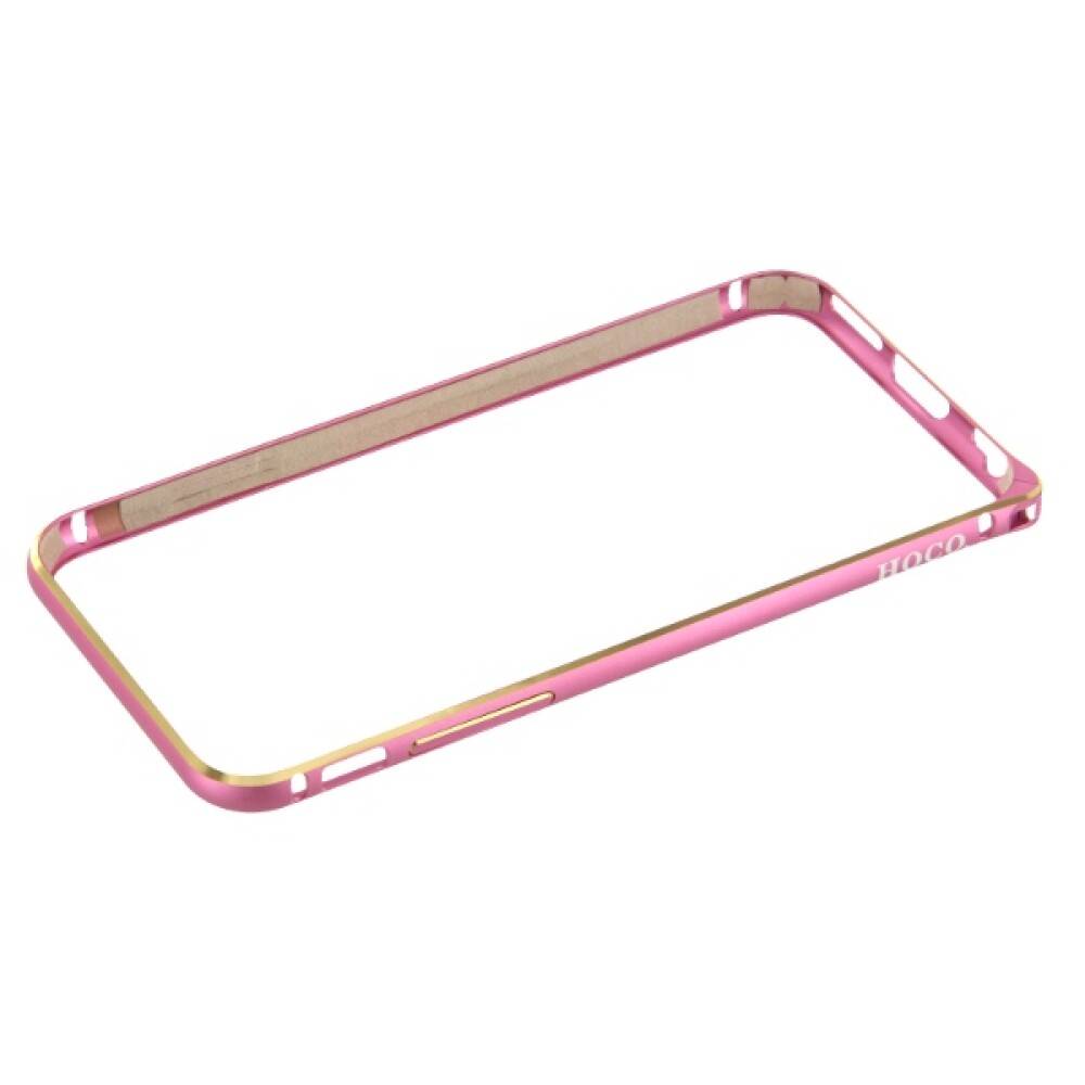 HOCO iPhone 6 / 6S Buckle Metal Bumper Rosa-1