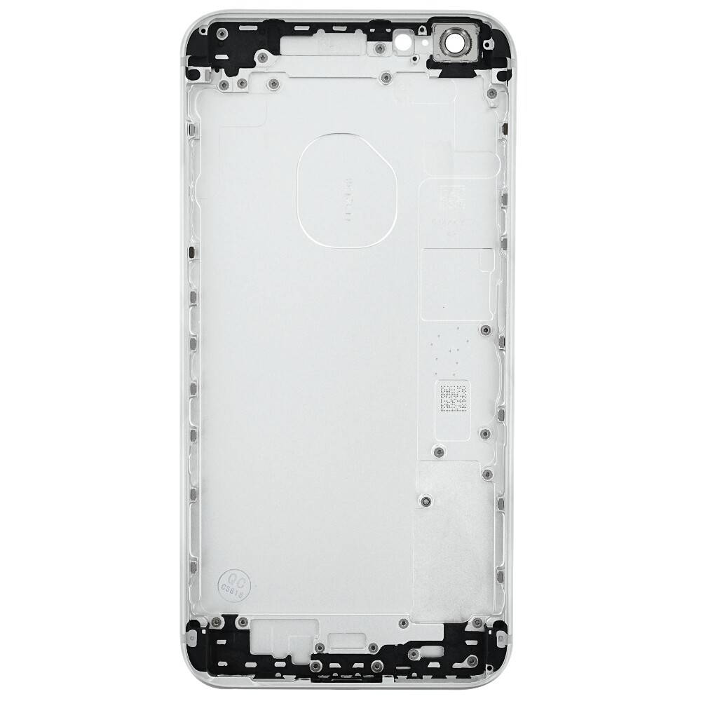für iPhone 6s Plus Akkufachdeckel Backcover Silber Rückseite-1