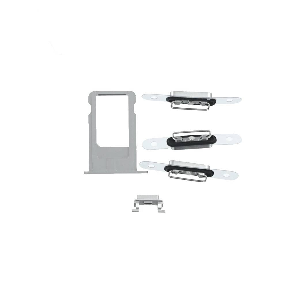 für iPhone 6s Plus Akkufachdeckel Backcover Silber Rückseite-2