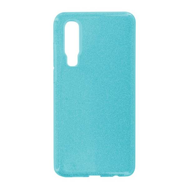 Glitzernde Silikon Handyhülle für Huawei P30 türkis cnt1291