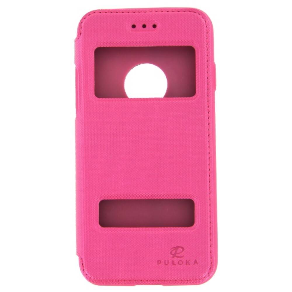 Flip Hülle Handyhülle für iPhone 7 Pink Schutz Case-0
