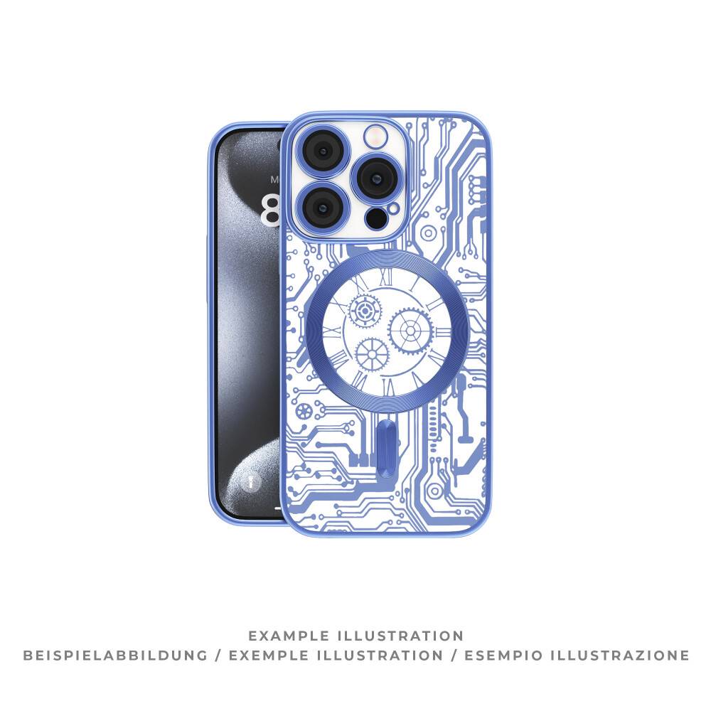 prio elegante Handyhülle MAG für iPhone 16 Pro Max (6, Zoll) blau-2