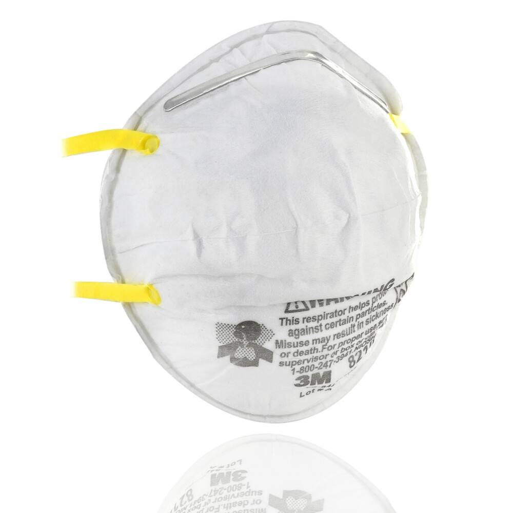 20x Atemschutzmaske Einwegmaske N95 Standard 8210 Weiß-0