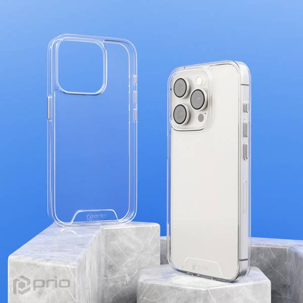 prio Schuthülle für iPhone 13 Pro transparent
