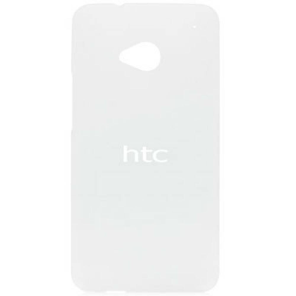 Original Hartschale Handyhülle für HTC One Transparent Schutz 99H11239-00-0