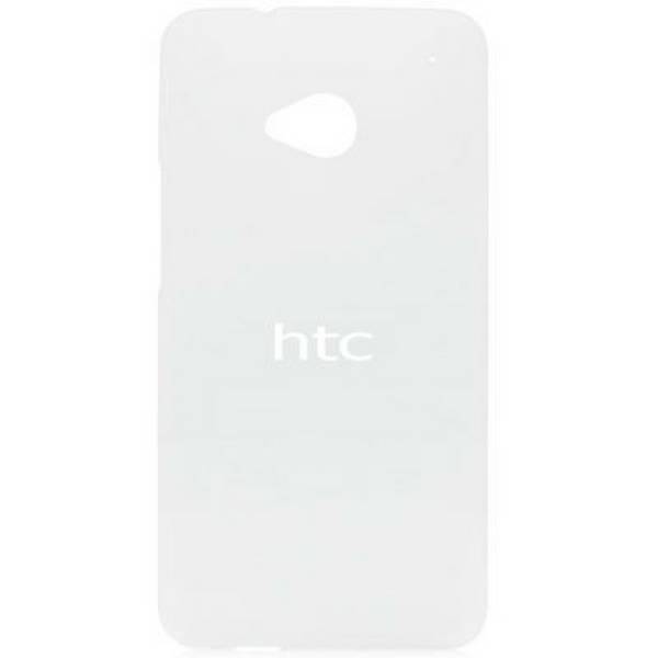 Original Hartschale Handyhülle für HTC One Transparent Schutz 99H11239-00