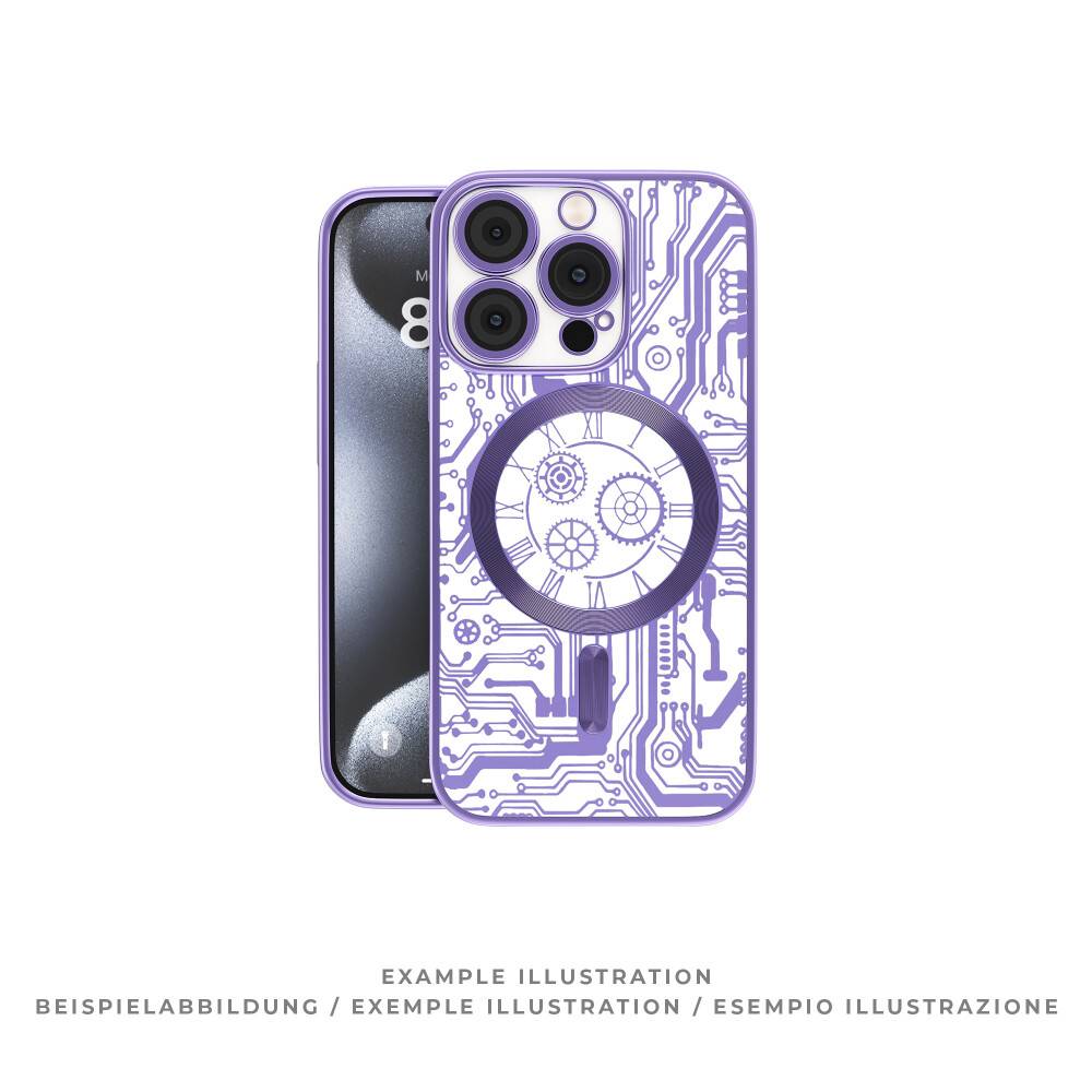 prio elegante Handyhülle MAG für iPhone 15 Pro lila-1