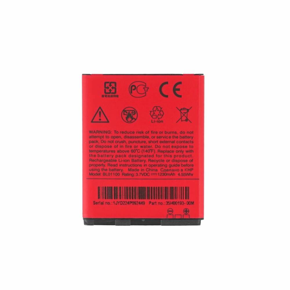 Original HTC Akku BA-S850, BL01100 für Desire C, Golf, A320E 35H00194-00M-1