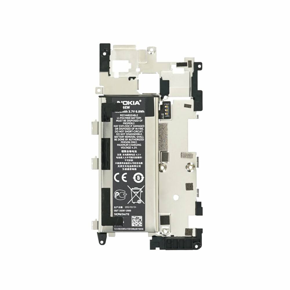 Original Nokia Akku BP-6EW für Lumia 900 LCD + Rahmen 1830mAh-0