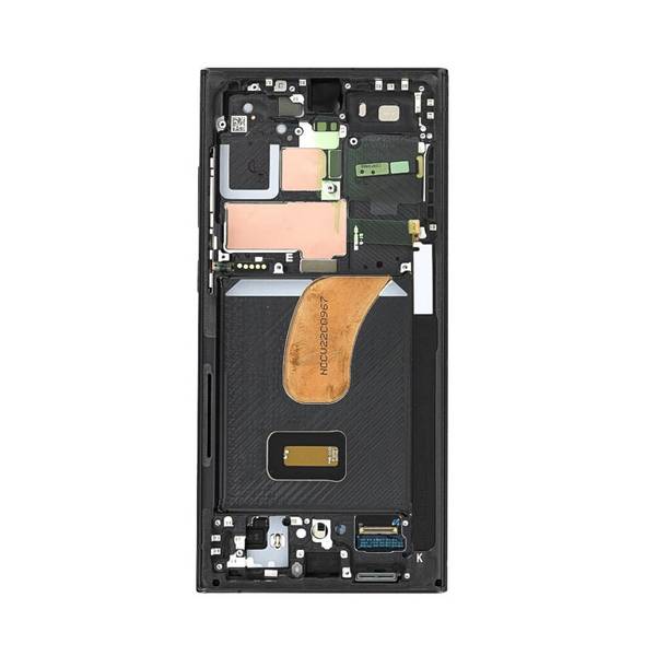 Original Display für Samsung Galaxy S23 Ultra LCD + Rahmen Schwarz GH82-30466A
