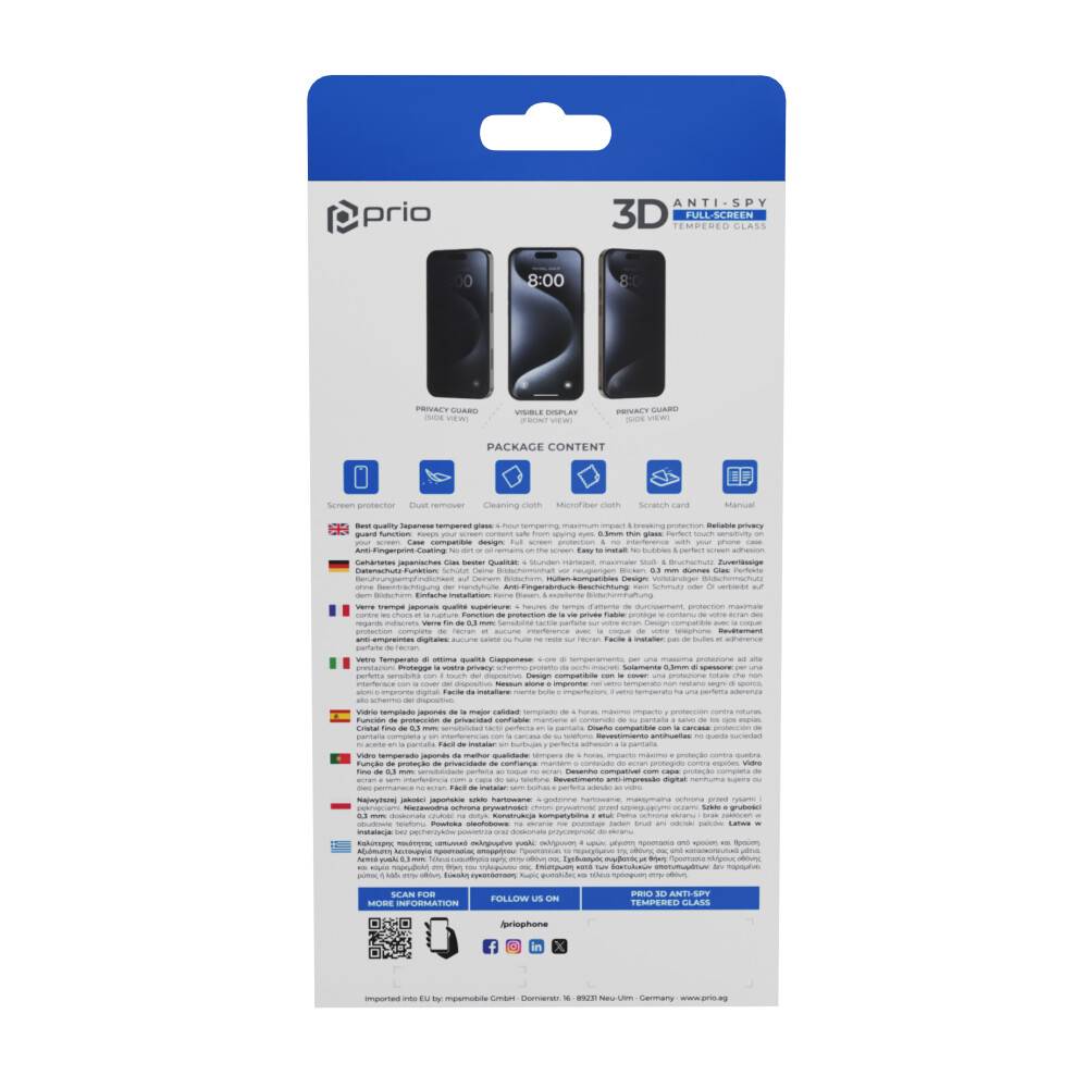 prio 3D Anti-Spy Panzerglas für Samsung S24 Ultra schwarz-4