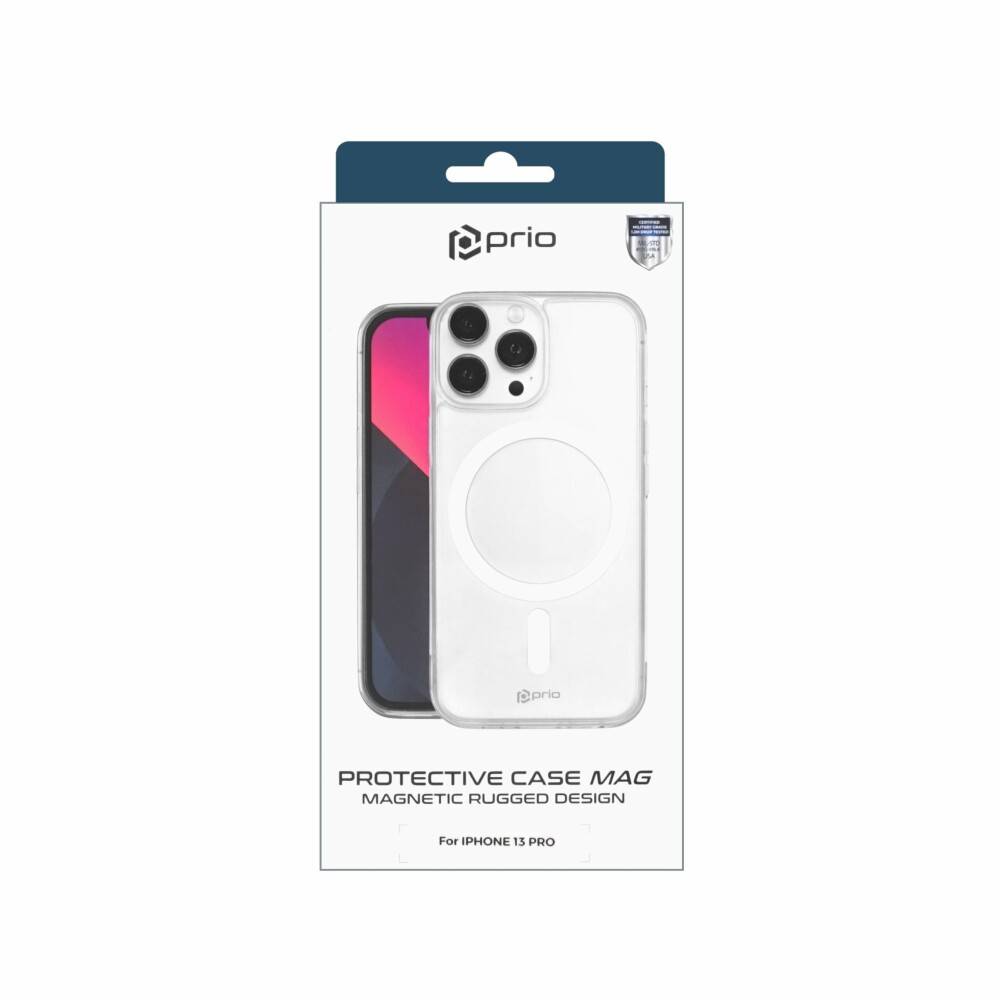 prio Protective Case MAG for iPhone 13 Pro clear-4