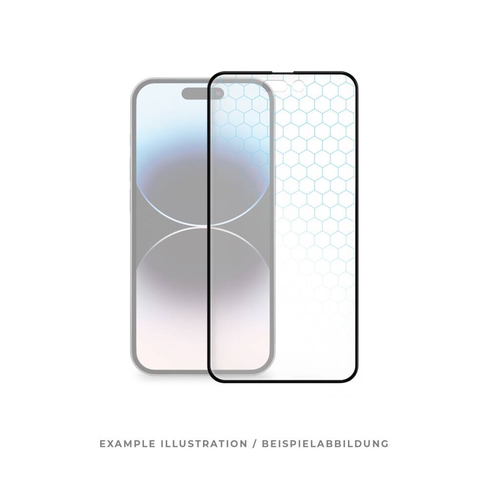 prio 3D Anti-Scratch Displayschutzglas für iPhone 15 Plus (6,7 Zoll) schwarz-0