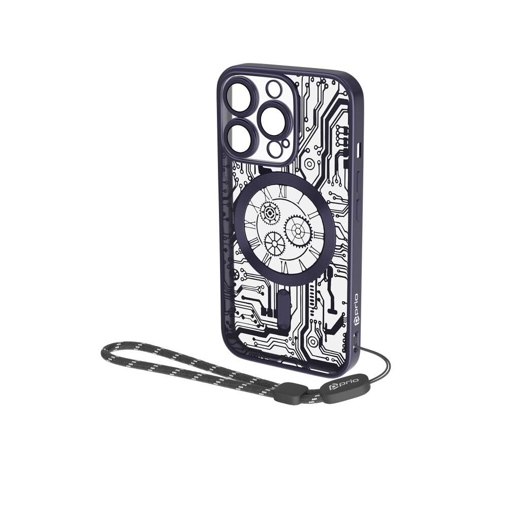 prio elegante Handyhülle MAG für iPhone 15 Plus schwarz-2