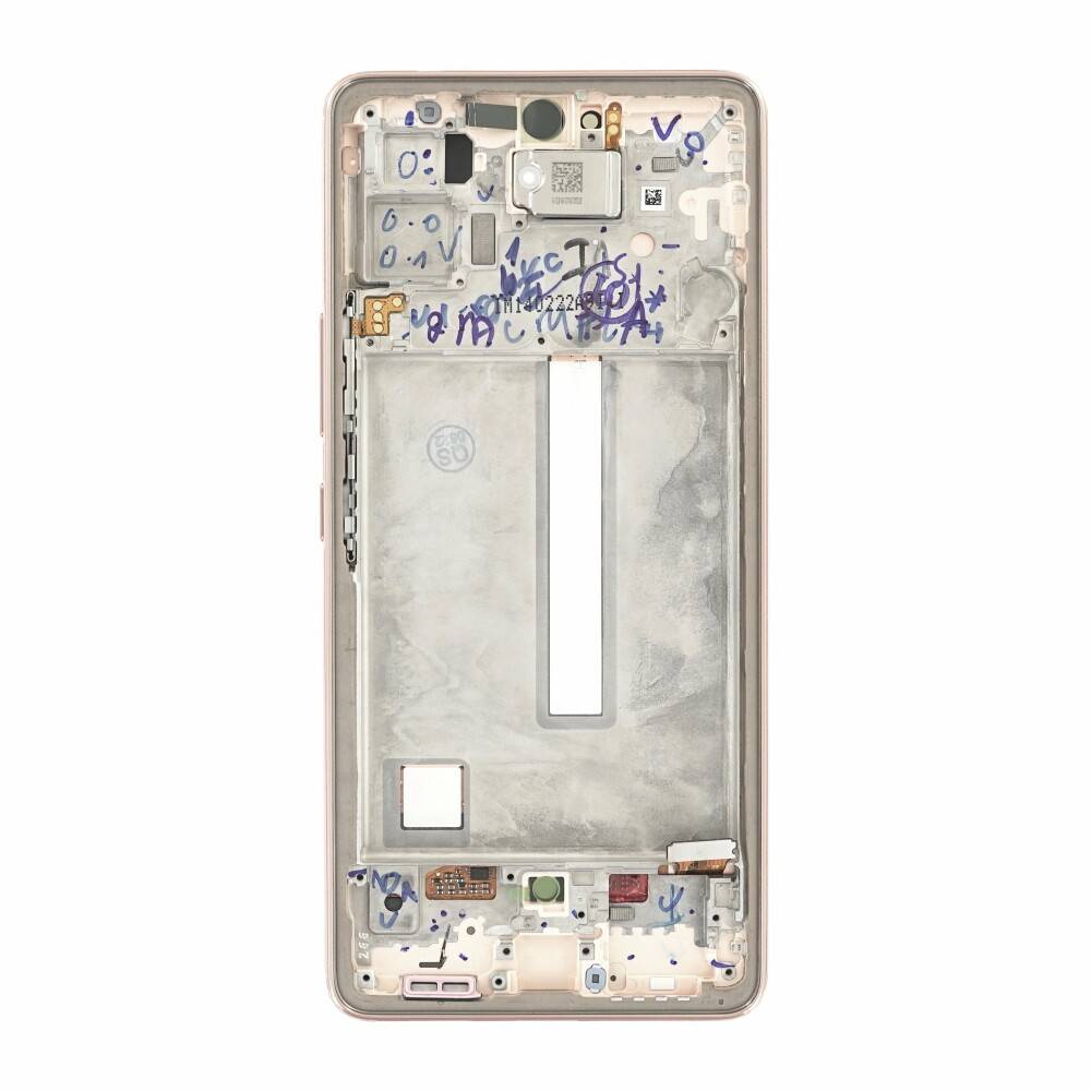 Original Display für Samsung Galaxy A53 5G A536B LCD + Rahmen weiß GH82-28024B-1