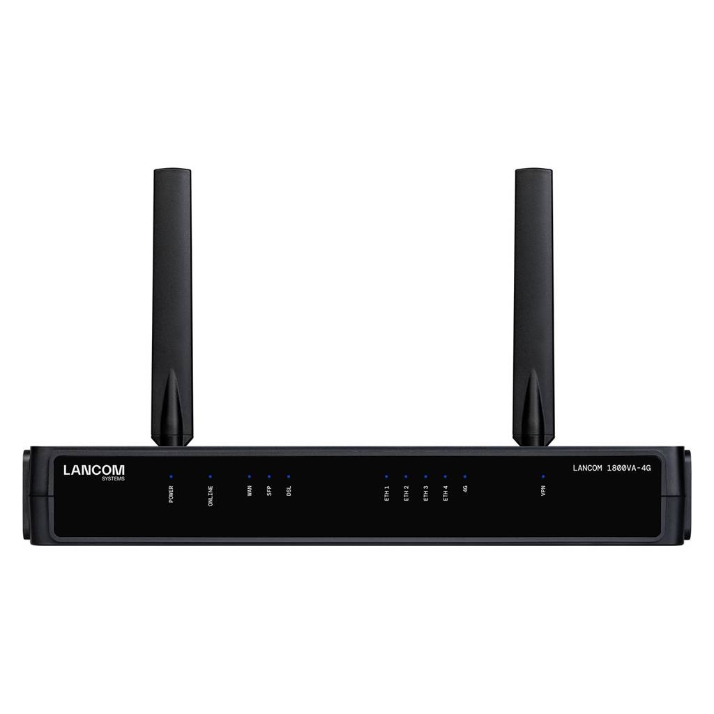 Lancom 1800VA-4G - Router - DSL-Modem 4-Port-Switch-0