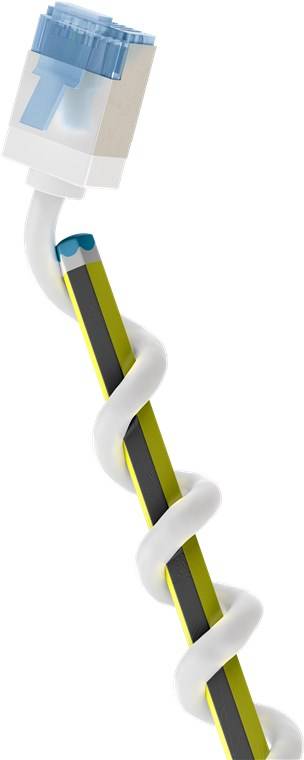 Goobay 74339 CAT 6A Slim Kabel Netzwerkkabel RJ45 Stecker 500 MHz Kupfer Patchkabel Ethernet LAN Kabel U/FTP Weiss 7,5m-0