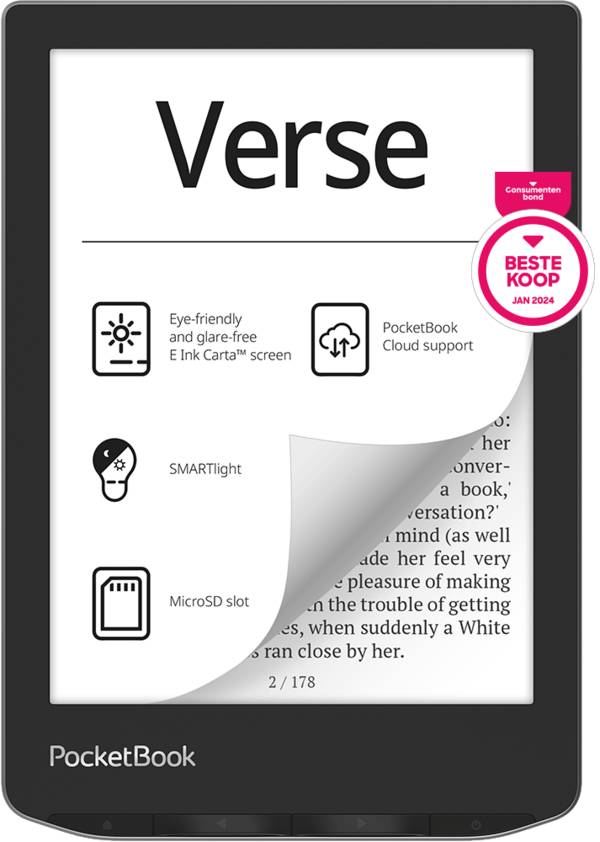 629 Verse - eBook-Reader - Linux 3.10.65 - 8 GB - 15.2 cm (6")