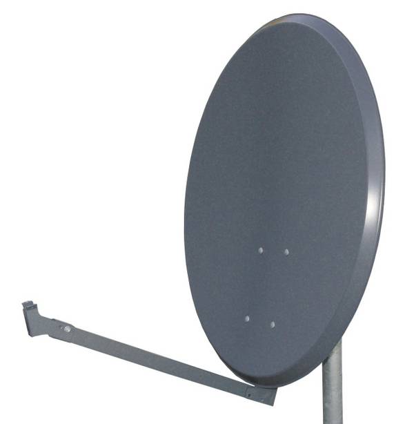 Televes Alu-Reflektor graphit S65EL-G 61x67cm,Easy-Line 793203 Install.Baumaterial Antennen