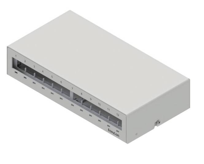EASYLAN - EASY CKVPL0121E - preLink/fixLink Aufbau-Consolidation Point Panel 12x-0