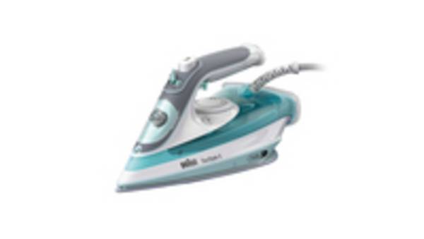 Braun TexStyle 3 SI 5017 GR Dampfbügeleisen Keramik-Bügelsohle 2700 W Grau, Türkis, Weiß Bügeln